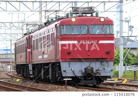 [JR貨運] ED76型（鹿兒島本線：神原～折尾） 115018076