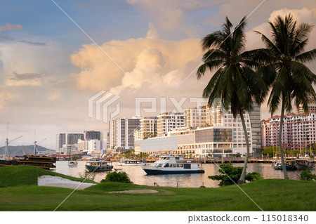 City of Kota Kinabalu, Borneo. Visit Malaysia. City of Kota Kinabalu, Borneo. Visit Malaysia. 115018340