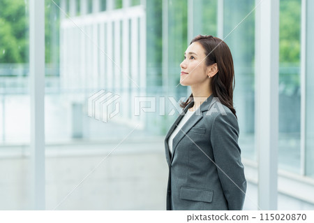 Walking business person Walking business person 115020870