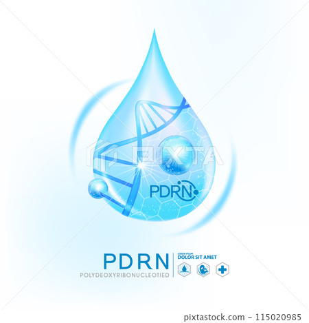 PDRN ,Polydeoxyribonucleotide serum Skin Care Cosmetic, DNA salmon 115020985