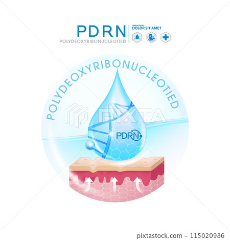 PDRN ,Polydeoxyribonucleotide serum Skin Care Cosmetic, DNA salmon 115020986