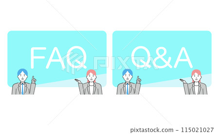 商人和女商人回答常見問題 115021027
