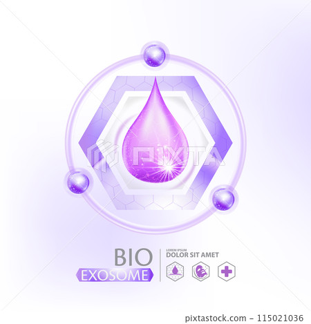Exosome Serum Skin Care Cosmetic, Skin Rejuvenation Exosome Serum Skin Care Cosmetic, Skin Rejuvenation 115021036