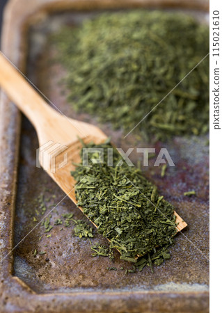 綠茶與抹茶葉 綠茶與抹茶葉 115021610