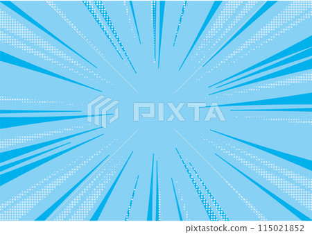 集中線背景藍色 115021852