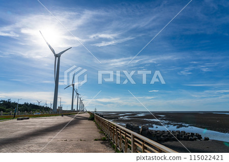 台中市台中港高美濕地風力發電廠 115022421