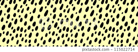 Small dash pattern. Seamless minimal dash pattern, small elements on yellow background. Small dash pattern. Seamless minimal dash pattern, small elements on yellow background. 115022714
