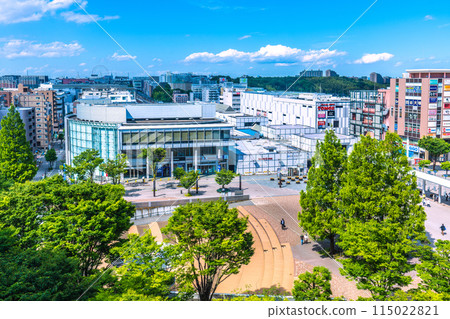 日本橫濱城市景觀五月。新綠葉地鐵、中央南站景觀等=29日 115022821
