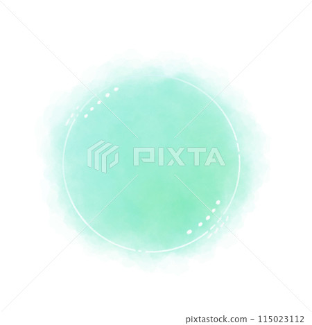 綠色水彩紋理背景插畫素材 綠色水彩紋理背景插畫素材 115023112