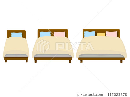 Single bed, double bed and king bed Single bed, double bed and king bed 115023878