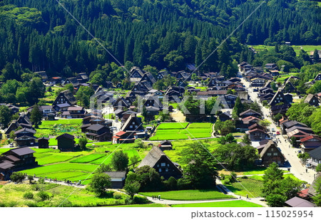 [Gifu Prefecture] View from Shirakawago Shiroyama Observatory 115025954