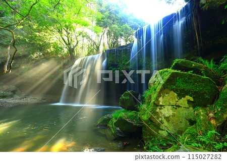 [熊本縣]鍋瀑布的夢幻水幕和燈光淋浴 115027282