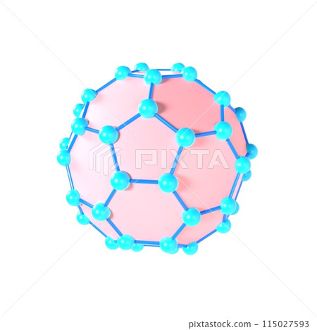 Science Ball isolated on white background 115027593