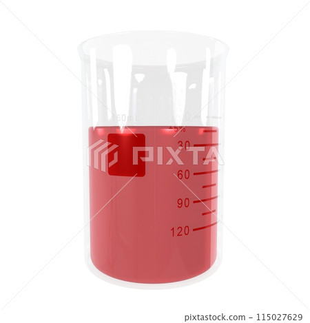 150 ml science glass isolated on white background 150 ml science glass isolated on white background 115027629
