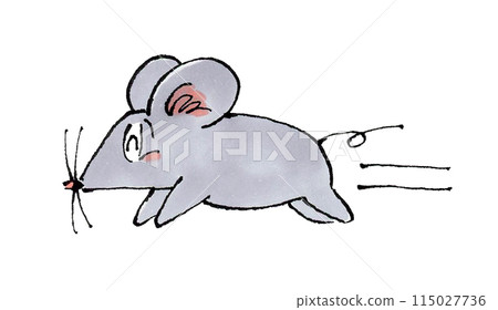 Running mouse (smile) Running mouse (smile) 115027736