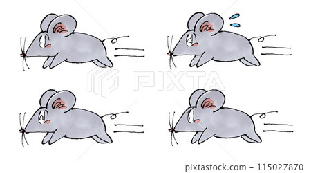 Running mouse set 115027870