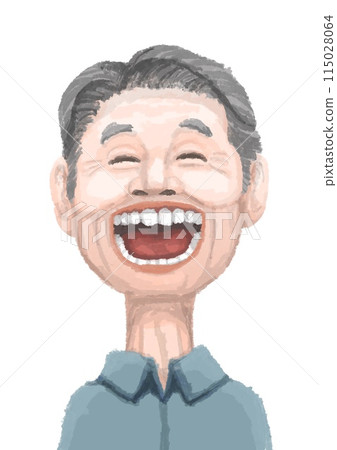 Laughing Grandpa 115028064