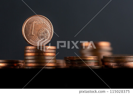 1 euro cent coin 1 euro cent coin 115028375