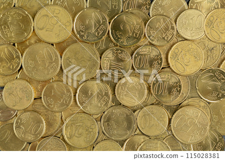 euro cent coins euro cent coins 115028381