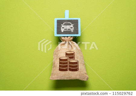 Save up to buy a car. Part of personal budget a car maintenance. Financial planning. Take a loan. Save up to buy a car. Part of personal budget a car maintenance. Financial planning. Take a loan. 115029762