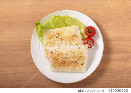 Squid steak (with green onion and salt) 115030360