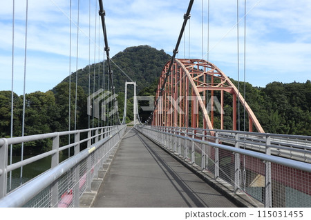 Lake Tsukui Mitsui Bridge Lake Tsukui Mitsui Bridge 115031455