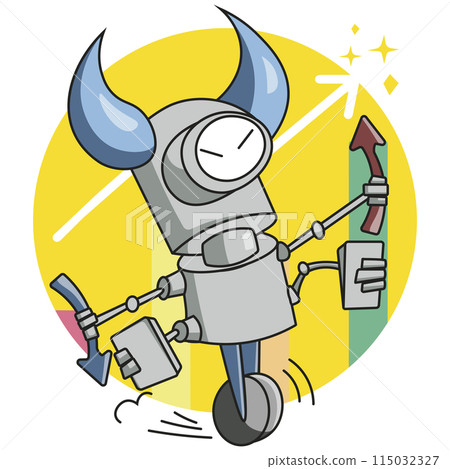 Logo OF AN INVESTMENT ROBOT 115032327