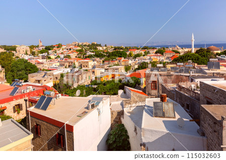Historic Town and Castle View, Rhodes Historic Town and Castle View, Rhodes 115032603