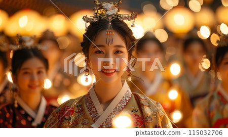 Chuseok Festival in Korea 115032706