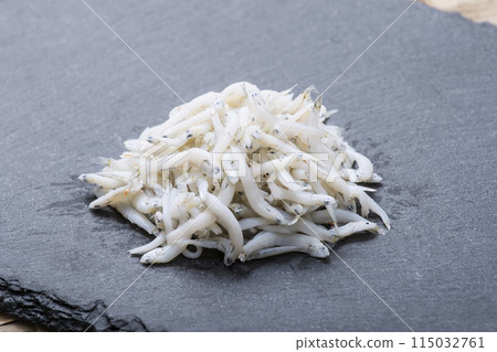 Dried whitebait Seafood Dried whitebait Young sardines Image material Dried whitebait Seafood Dried whitebait Young sardines Image material 115032761