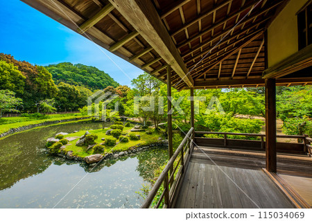 岡山縣、岡山市、足森、錦水園 岡山縣、岡山市、足森、錦水園 115034069