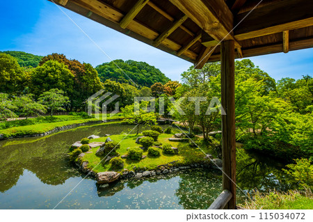 Okayama Prefecture Okayama City Ashimori Kinsuien 115034072