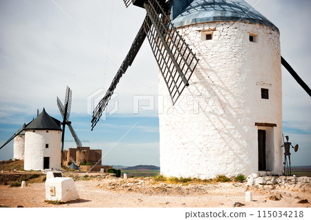 windmills in Consuegra 115034218