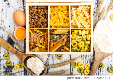 pasta and tortellini 115034694