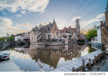 比利時布魯日杜弗運河 比利時布魯日杜弗運河 115034973