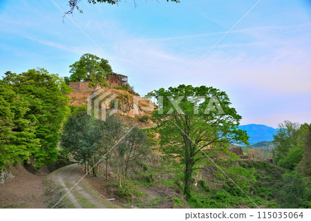 [岐阜縣] 中津川市苗木城遺址 115035064