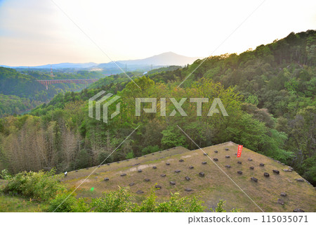 <Gifu Prefecture> Nakatsugawa City, Naegi Castle Ruins 115035071