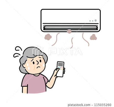 空調髒了的高級女人 115035260