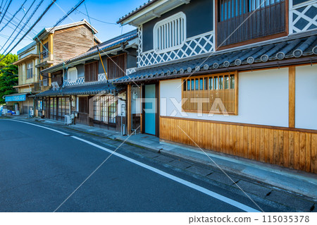 Okayama Prefecture, Kurashiki City, Tamashima Townscape Okayama Prefecture, Kurashiki City, Tamashima Townscape 115035378