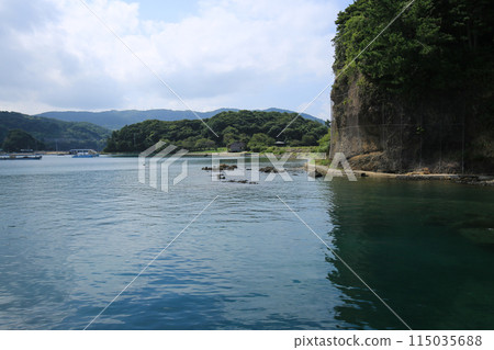 島根縣松江市桂島風景 島根縣松江市桂島風景 115035688