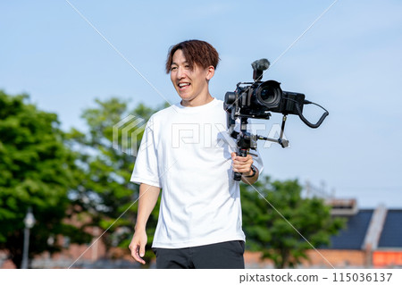 Video cameraman portrait model photography business Video cameraman portrait model photography business 115036137