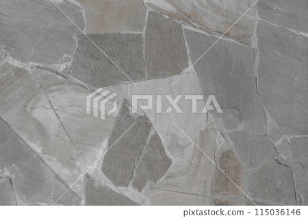 Rough Stone Mosaic Texture Solid Tile Floor Surface Wall Background Gray Backdrop Pattern Abstract Grey Old Rough Stone Mosaic Texture Solid Tile Floor Surface Wall Background Gray Backdrop Pattern Abstract Grey Old 115036146