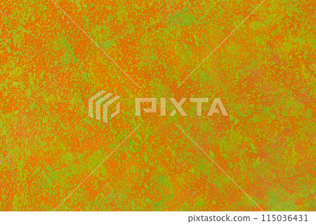 Abstract rough color pattern wall yellow orange bright texture decorative background Abstract rough color pattern wall yellow orange bright texture decorative background 115036431