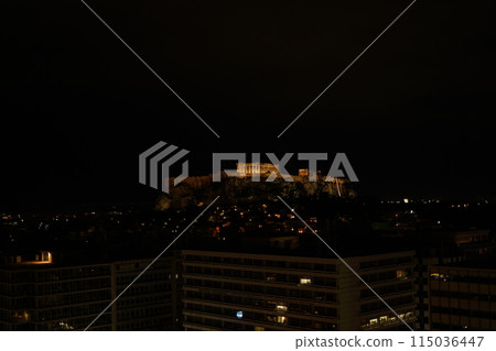 Parthenon at night 115036447