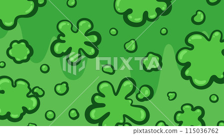 美式漫畫風格_阿米巴背景插畫_16:9 115036762