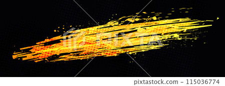 Abstract Sports Background with Orange Brushstrokes and Halftone Effect. Dynamic Grunge Background Design Abstract Sports Background with Orange Brushstrokes and Halftone Effect. Dynamic Grunge Background Design 115036774