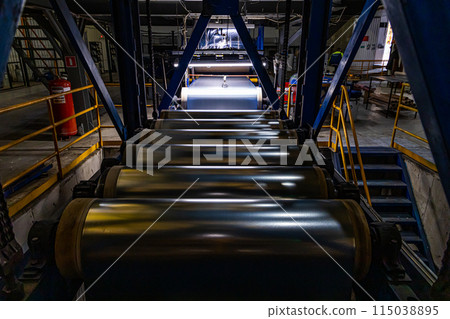 Gleaming Cylinders of Progress at a Russian Metal Coating Facility 115038895