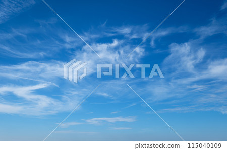 Peaceful and serene sky background 115040109