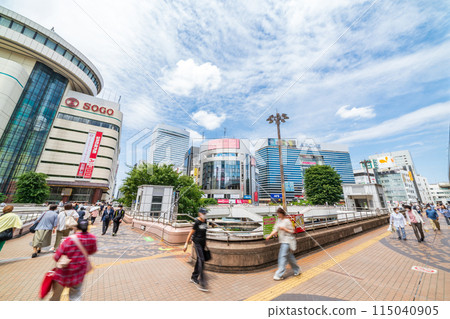JR大宮站西口的「埼玉縣」風景 115040905