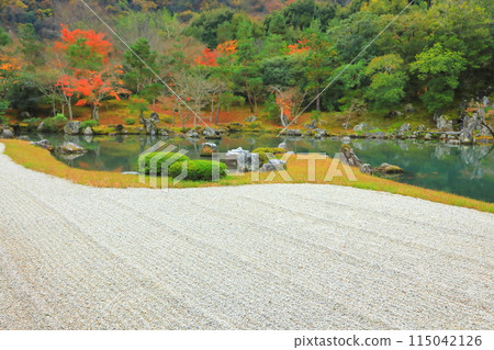 秋天的天龍寺(京都市) 秋天的天龍寺(京都市) 115042126